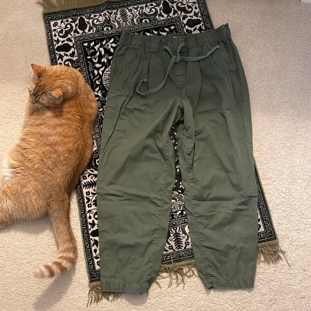 Loft drawstring pants